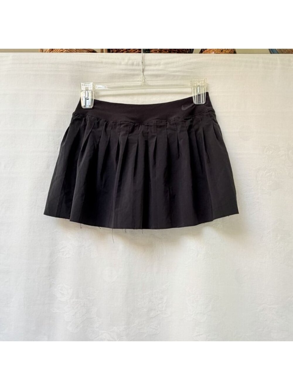 Nike Pleated Tennis Skirt Skort Preppycore Black Size Medium Pickleball Sporty